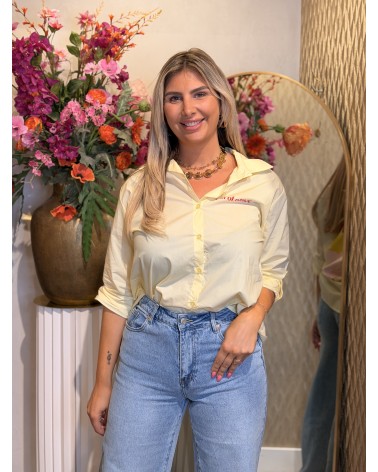 Blouse Out Of Geel