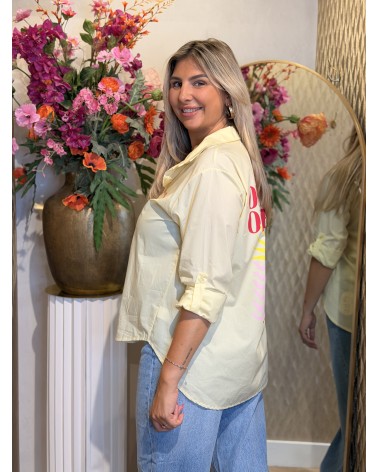 Blouse Out Of Geel