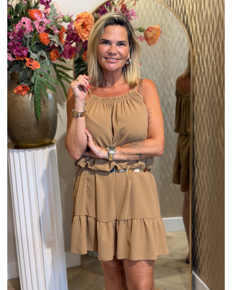 Jurk Marly Camel