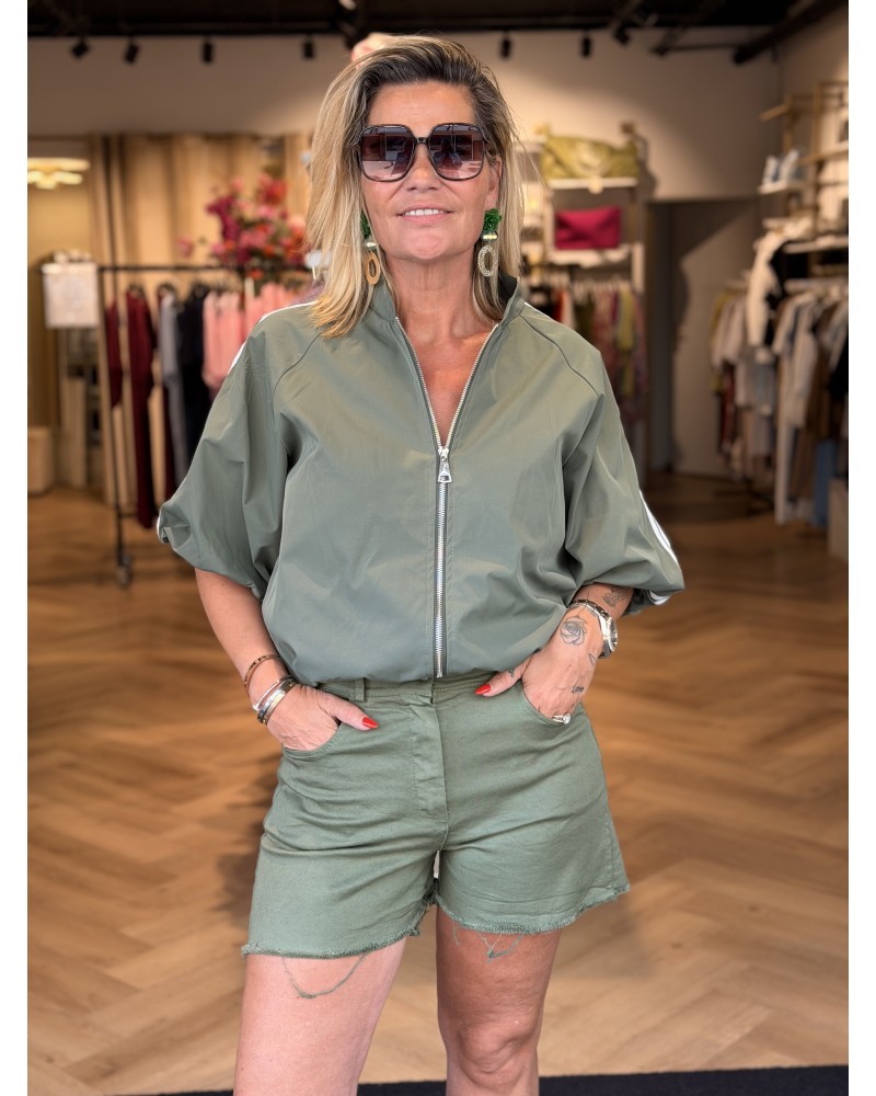 Jacket Milya Khaki Groen