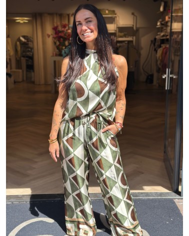 Broek Silky Patroon