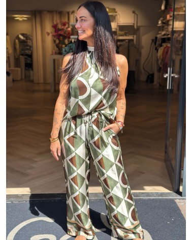 Broek Silky Patroon