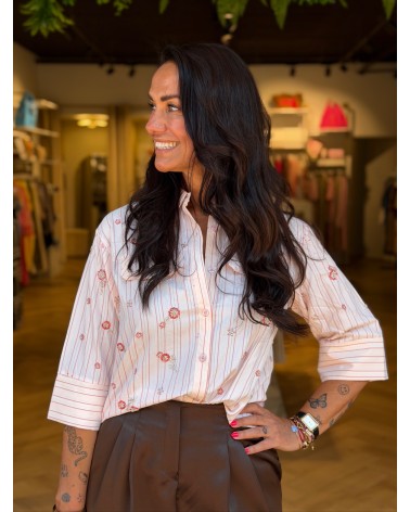 Blouse Azzurro Peach