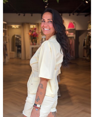 Blouse Destiny Geel Azzurro