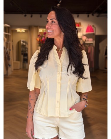 Blouse Destiny Geel Azzurro