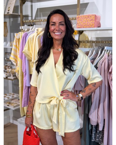 Set Butter Yellow Nicole - Ambika