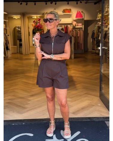 Gilet Lily Bruin