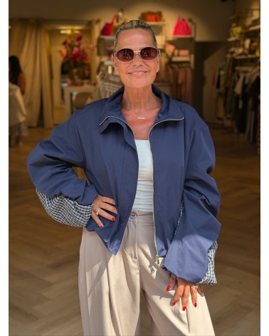 Jacket Tara Navy Blauw