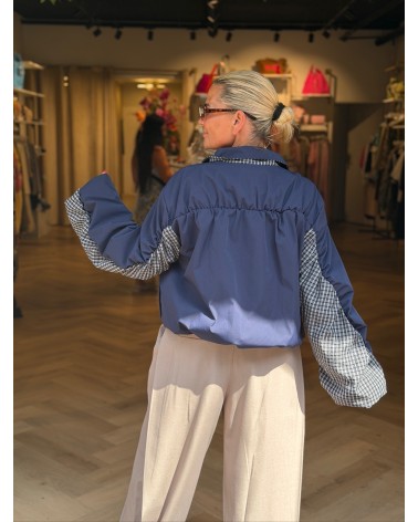 Jacket Tara Navy Blauw