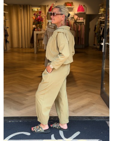 Broek Isadee Kaki Groen