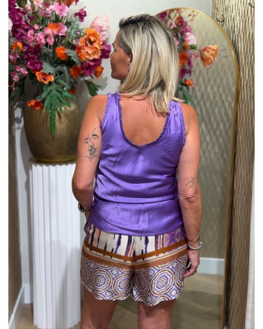 Short Mandela paars