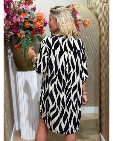Jurk Travelstof Creme