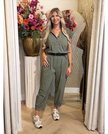 Broek Isadee Leger Groen