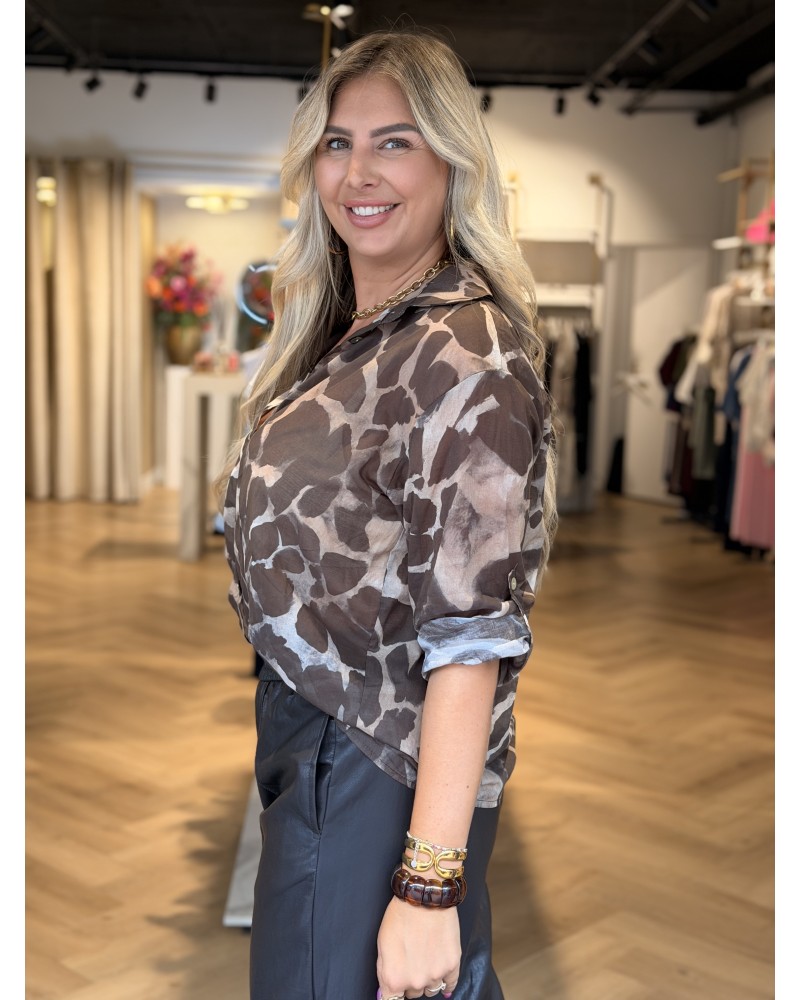Blouse Angie Bruin