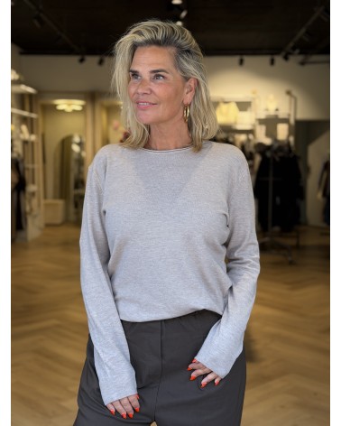 Top Ines Long Sleeve Taupe