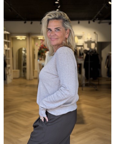 Top Ines Long Sleeve Taupe