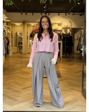 Broek Pearl Grey