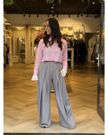 Broek Pearl Grey