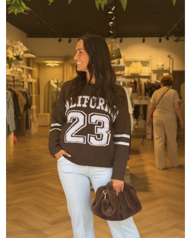 Trui California 23 Bruin