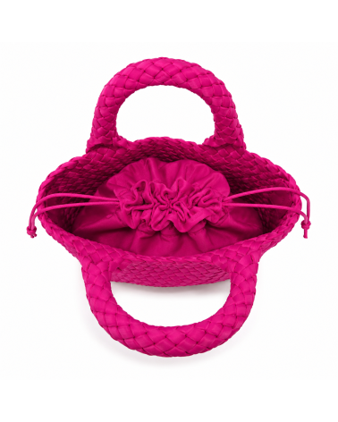 Tas Braided Magenta