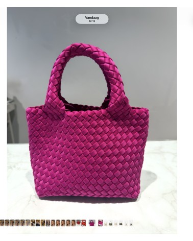 Tas Braided Magenta