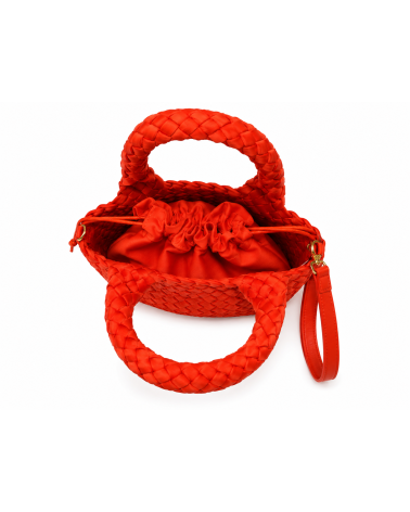 Tas Braided Rood Oranje