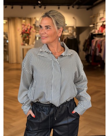 Jacket Ruit Patroon Zwart Wit