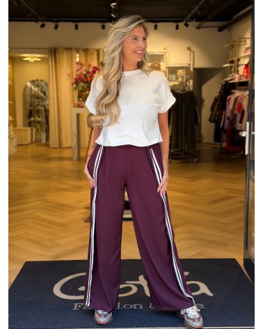 Broek Vera Bordeaux
