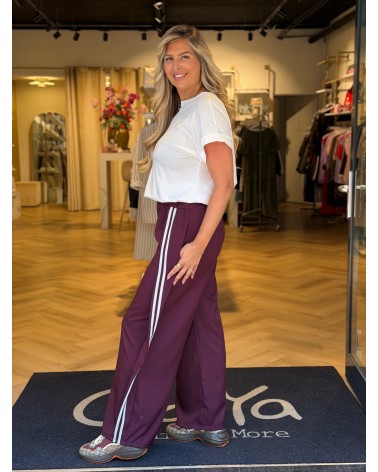 Broek Vera Bordeaux