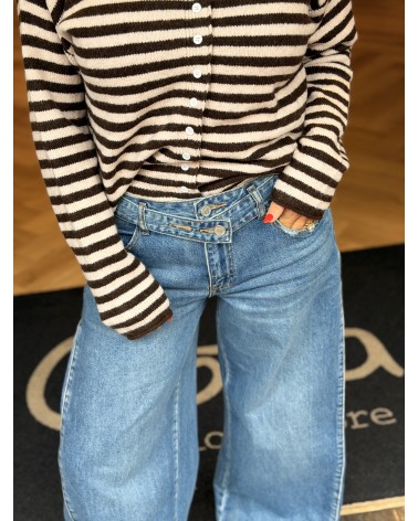 Broek Wide Leg Denim
