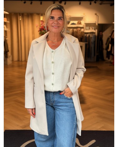 Manteljas Beige